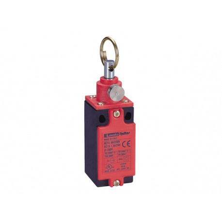 RS131310 - RS131310 LOVATO ROPE-PULL LEVER LIMIT SWITCHES FOR EMERGENCY STOPPING, ISO 13850 COMPLIANT, WITH RESET BUTTO..