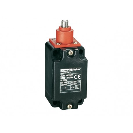 TL10110 - TL10110 LOVATO PLASTIC LIMIT SWITCH, T SERIES (DIMENSIONS TO EN 50041), TOP PUSH ROD PLUNGER, WITHOUT RESET ..