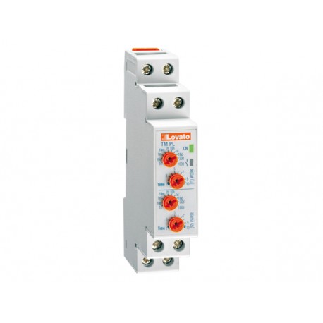 TMPL - TMPL LOVATO RECYCLE TIME RELAY, INDEPENDENT TIMINGS. MULTISCALE. MULTIVOLTAGE, MODULAR VERSION, 12…240VAC/DC