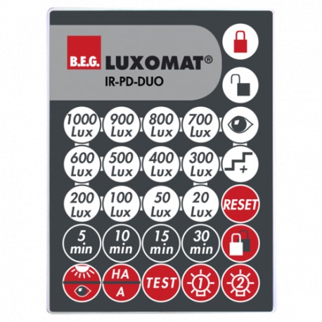 92092 - 92092 B.E.G. LUXOMAT LUXOMAT Remote Control PD-Duo