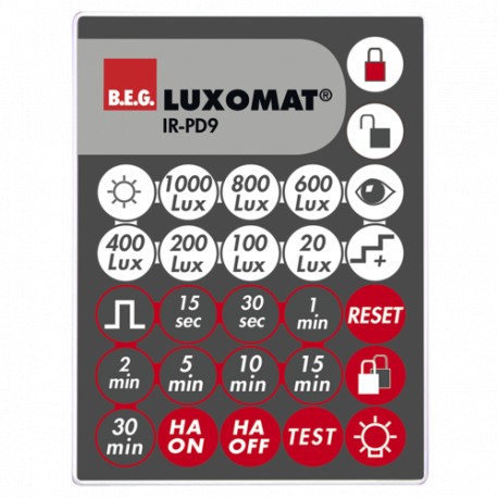 92201 - 92201 B.E.G. LUXOMAT Remote Control IR-PD9