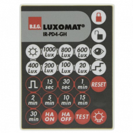 92215 - 92215 LUXOMAT Remote Control IR-PD4-GH