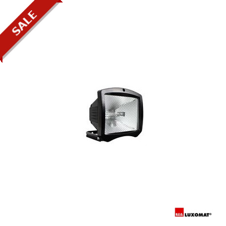 92350 - 92350 LUXOMAT Floodlight 500W, black, for halogen lamps
