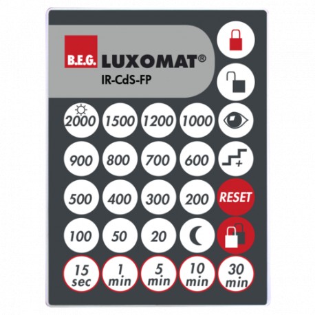 92396 - 92396 B.E.G. LUXOMAT Remote control for CDS-FC