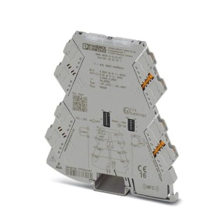 MINI MCR-2-U-UI-PT - MINI MCR-2-U-UI-PT 2902021 PHOENIX CONTACT 3-way signal conditioner, with configurable input/output, for ele..