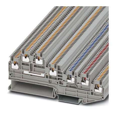 PTIO 1,5/S/5 - PTIO 1,5/S/5 3244470 PHOENIX CONTACT Sensor/actuator terminal block, nom. voltage: 250 V, nominal current: 1..
