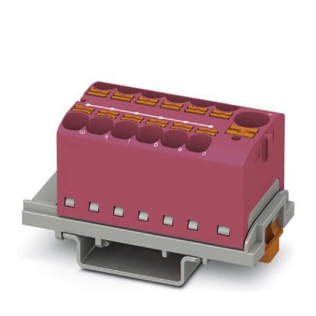 PTFIX 10/12X4-NS35 PK - PTFIX 10/12X4-NS35 PK 3273631 PHOENIX CONTACT Distribution block, nom. voltage: 800 V, nominal current: 32 A..