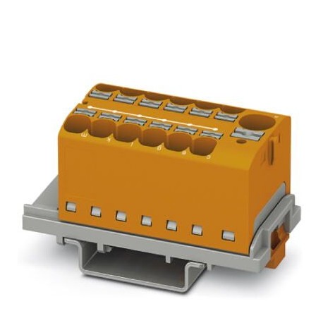 PTFIX 10/12X4-NS35 OG - PTFIX 10/12X4-NS35 OG 3273632 PHOENIX CONTACT Distribution block, nom. voltage: 800 V, nominal current: 32 A..
