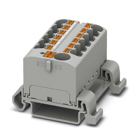 PTFIX 10/12X4-NS35A GY - PTFIX 10/12X4-NS35A GY 3273746 PHOENIX CONTACT Distribution block, nom. voltage: 800 V, nominal current: 32 ..