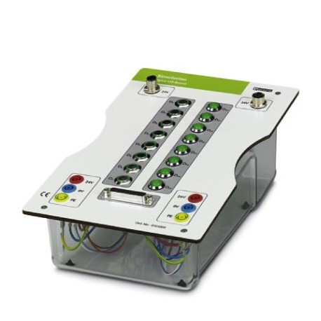 EDU IO SIM DI - EDU IO SIM DI 8101660 PHOENIX CONTACT The digital I/O board is an Eduline training board for the simulation ..