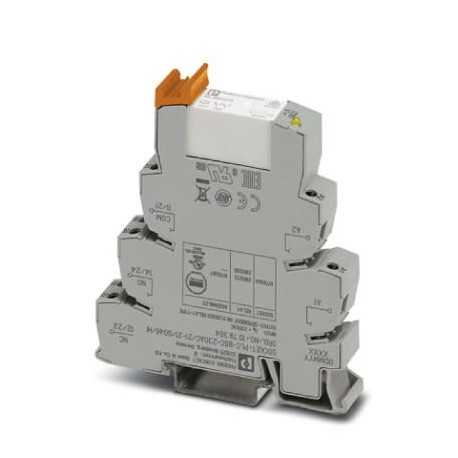 PLC-RSC-230AC/21-21/SO46/HI - PLC-RSC-230AC/21-21/SO46/HI 1079387 PHOENIX CONTACT PLC-INTERFACE, consisting of terminal base PLC-BSC.../21..