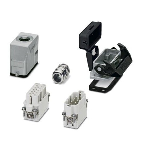 HC-STA-A10PT-BWSC-LT-M20-ELCAL - HC-STA-A10PT-BWSC-LT-M20-ELCAL 1424456 PHOENIX CONTACT Connector set, degree of protection: IP67, number of ..