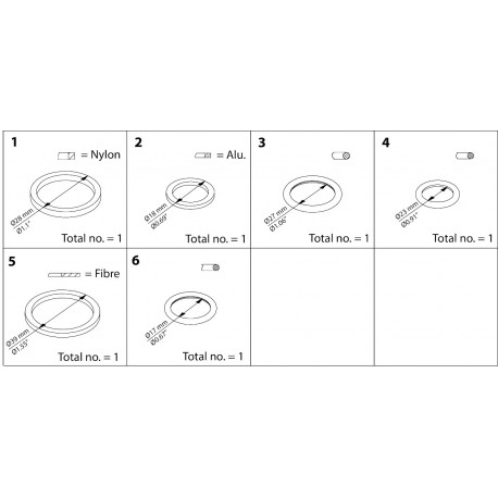 148B6051 - 148B6051 DANFOSS REFRIGERATION Type: Inspection kit