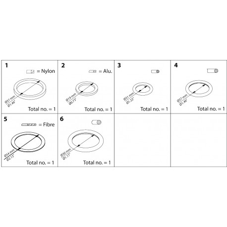 148B6052 - 148B6052 DANFOSS REFRIGERATION Type: Inspection kit