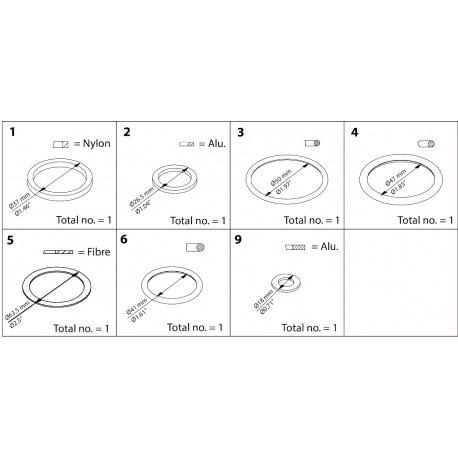 148B6053 - 148B6053 DANFOSS REFRIGERATION Type: Inspection kit