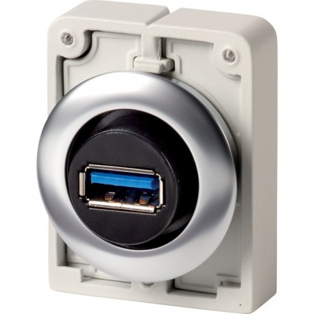 M30I-FUSB - M30I-FUSB 188129 EATON ELECTRIC USB 3.0 interface 30 mm Female/Female Ring Stainless Flat Front
