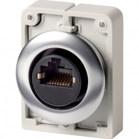 M30I-FRJ45 - M30I-FRJ45 188133 EATON ELECTRIC RJ45 interface 30 mm RJ45/RJ45 Ring stainless Flat Front