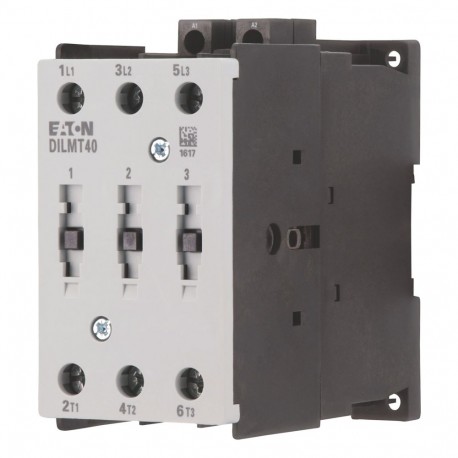 DILMT40(230V50HZ/240V60HZ) - DILMT40(230V50HZ/240V60HZ) 191000 Y7-191000 EATON ELECTRIC Power Contactor close Connection screw 3 pole 40a..