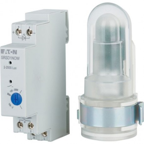 SRSD1NOW - SRSD1NOW 196845 Y7-196845 EATON ELECTRIC Analogue Light intensity switch, DIN rail 1 TE, 1 NO contact, exter..