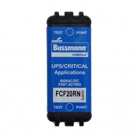 FCF20RN - FCF20RN EATON ELECTRIC Fast Acting CUBEFuse 20A Non-indication