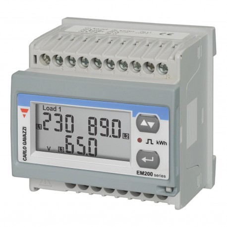 EM21072DAV53HOSPFAD - EM21072DAV53HOSPFAD CARLO GAVAZZI Function: MID Energy analyzer , Mounting: DIN Rail, Power supply: 65 to 40..
