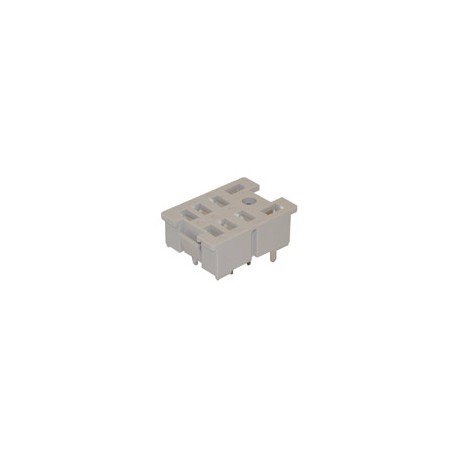 ZY08 - ZY08 CARLO GAVAZZI Function: For RPY relays, Connection: PCB solder terminals, Type: PCB sockets, Descriptio..