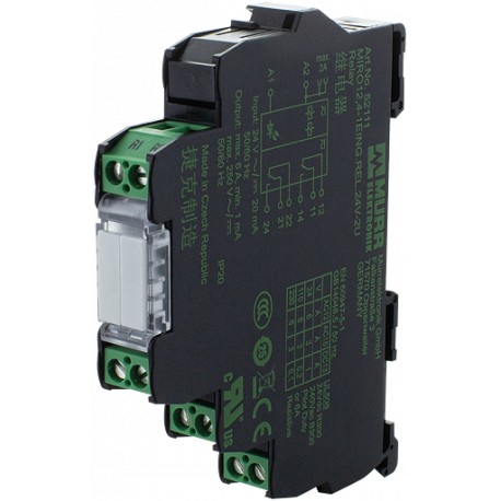 52111 - 52111 MURRELEKTRONIK MIRO 12.4 24V-2U INPUT RELAY