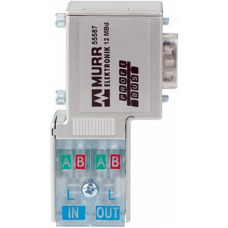 55585 - 55585 MURRELEKTRONIK PROFIBUS-PLUG-MALE (SUB-D) 90°