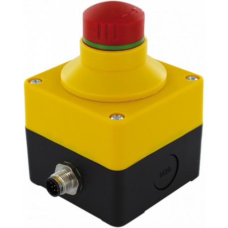 69043 - 69043 MURRELEKTRONIK Illuminated Emergency-stop pushbutton with 2 positive opening contacts
