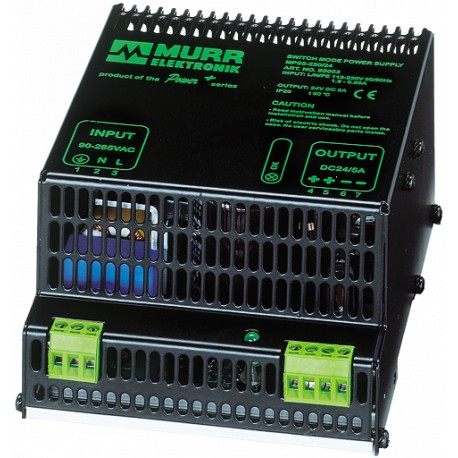 85053 - 85053 MURRELEKTRONIK MPS POWER SUPPLY 1-PHASE, IN: 90-265VAC OUT: 24V/5ADC