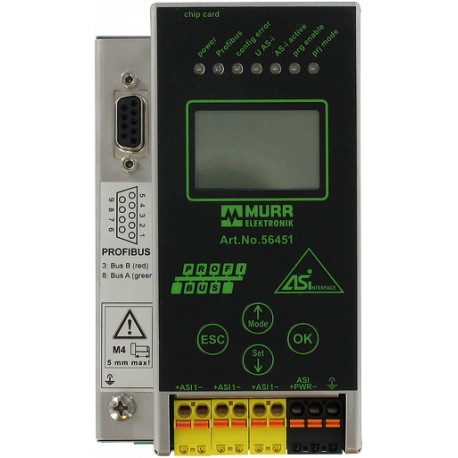 556612 - 556612 MURRELEKTRONIK Gateway Profibus-DP/AS-i, 1 Master