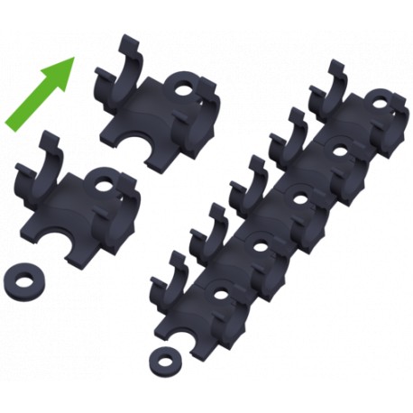7000-99801-0000000 - 7000-99801-0000000 MURRELEKTRONIK modular universal holder for connectors, 9mm