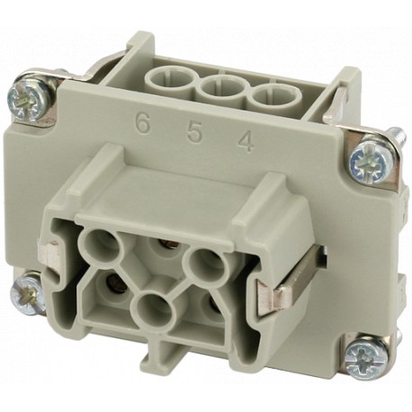 70MH-EB006-DS03020 - 70MH-EB006-DS03020 MURRELEKTRONIK B6 female 6-pole, screw t., 500 V, 16 A
