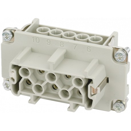 70MH-EB010-ES03020 - 70MH-EB010-ES03020 MURRELEKTRONIK B10 female 10-pole, screw t., 500 V, 16 A