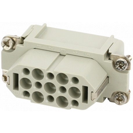 70MH-EB015-BC01010 - 70MH-EB015-BC01010 MURRELEKTRONIK A10 female 15-pole, crimp t., 250 V, 10 A