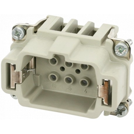 70MH-ES006-DC03020 - 70MH-ES006-DC03020 MURRELEKTRONIK B6 male 6-pole, crimp t., 500 V, 16 A