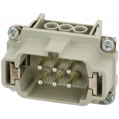 70MH-ES006-DS03020 - 70MH-ES006-DS03020 MURRELEKTRONIK B6 male 6-pole, screw t., 500 V, 16 A