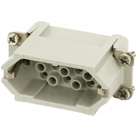70MH-ES015-BC01010 - 70MH-ES015-BC01010 MURRELEKTRONIK A10 male 15-pole, crimp t., 250 V, 10 A