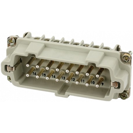 70MH-ES016-FS03020 - 70MH-ES016-FS03020 MURRELEKTRONIK B16 male 16-pole, screw t., 500 V, 16 A