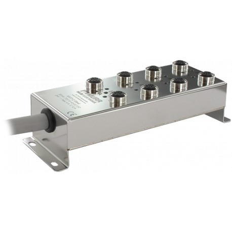 8044-78510-4530500 - 8044-78510-4530500 MURRELEKTRONIK MVP12 Steel F&B, 8XM12, 5POLE, PRE-WIRED CABLE