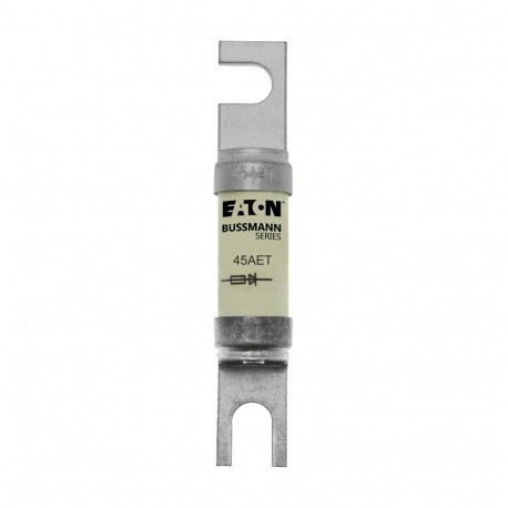 45A TYPE T FUSE(10) - 45A TYPE T FUSE(10) 45AET EATON ELECTRIC 45Amp TYPE T FUSE Fuse-link, high speed, 45 A, AC 690 V, BS88, 18 x..
