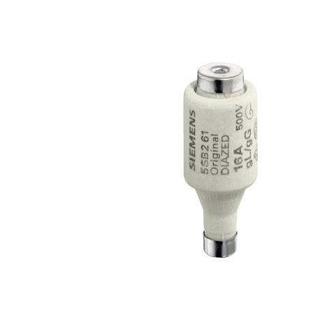 5SB2611 - 5SB2611 SIEMENS D-Fuse DII 16A gG 500V a.c./440 SENTRON fuse-link DIAZED size DII In 16A gG Un 500V a.c./440..