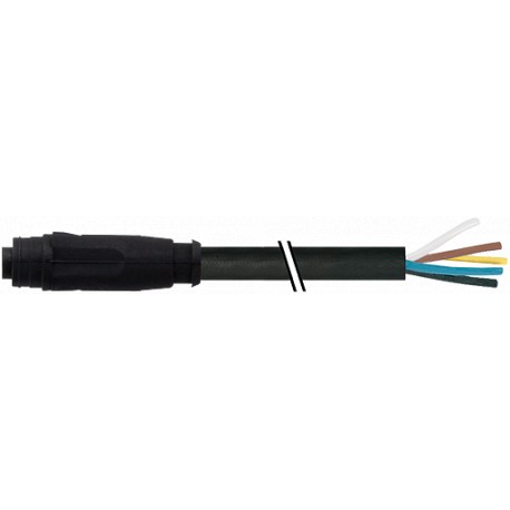 7000-08945-6950200 - 7000-08945-6950200 MURRELEKTRONIK M8 female 0° SnapIn with cable PUR 5x0.25 bk UL 1.5m