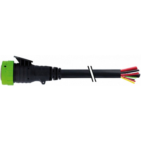 7000-70501-H020300 - 7000-70501-H020300 MURRELEKTRONIK ISOBUS male with cable PUR 2x10+2x2,5+1x4x0,5 bk 1,5m