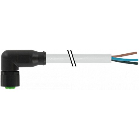 7005-08081-6101000 - 7005-08081-6101000 MURRELEKTRONIK M8 female 0° with cable Lite PVC 4x0.25 gy UL/CSA 5m