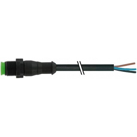 7005-12021-6241000 - 7005-12021-6241000 MURRELEKTRONIK M8 female 90° with cable PVC 4x0.25 bk UL/CSA 10m