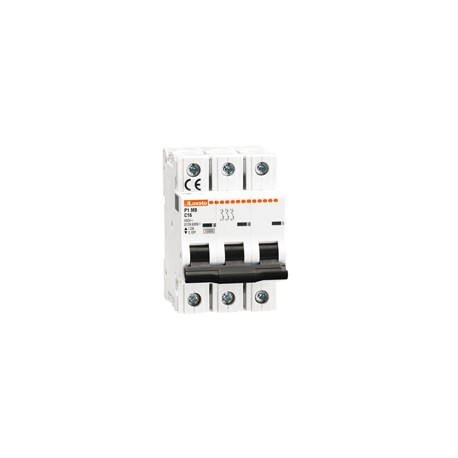 P1MB3PD08 - P1MB3PD08 LOVATO Circuit breaker D Curve 3 Pole 8A 10 kA