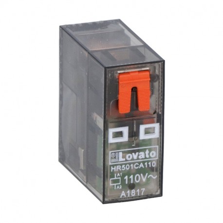 HR501CA110 - HR501CA110 LOVATO Relay miniature 1 Switched 16A 110VAC + LED