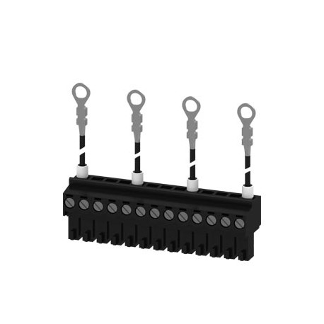 3VW9011-0AT08 - 3VW9011-0AT08 SIEMENS set of cables for voltage tap, MF N conductor right, 4-pole accessory for circuit brea..